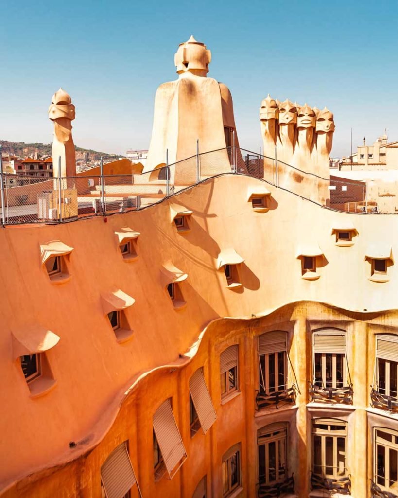 la pedrera rooftop